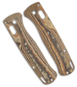 Flytanium Blade HQ Exclusive Richlite Crossfade Scales for Bugout - Wood