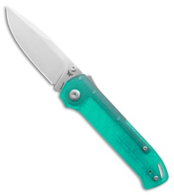 Flytanium Arcade Lite Shark-Lock Knife Blue Sky Polycarbonate (3.2" Stonewash)