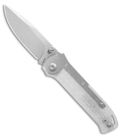 Flytanium Arcade Lite Shark-Lock Knife Clear Polycarbonate (3.2" SW)