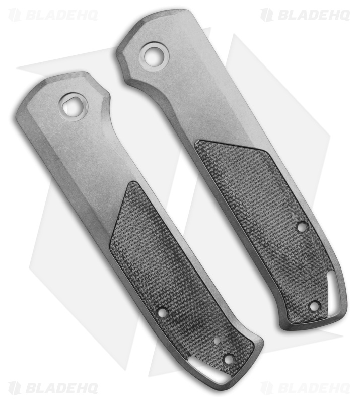 Flytanium Arcade Replacement Inlay Set Black Micarta