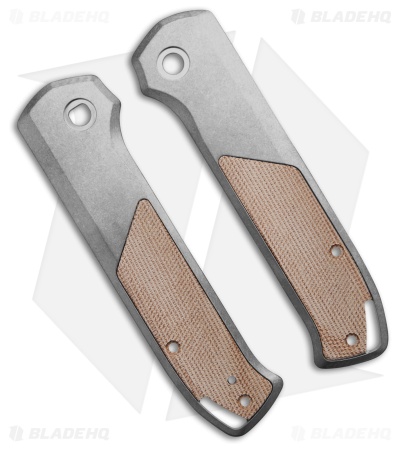 Flytanium Arcade Natural Replacement Inlay Set (Tan Micarta)
