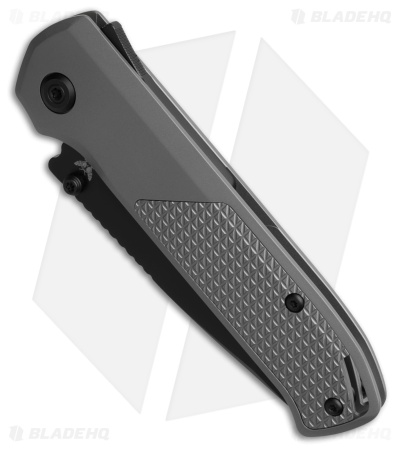 Flytanium Arcade Pro Tanto Shark-Lock Knife Titanium (3.2" DLC 20CV)