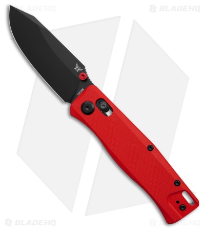 Flytanium BEEF Knife Fire Red G-10 Black PVD 14C28N