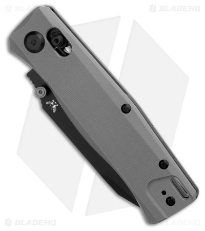 Flytanium BEEF Crossbar Lock Knife Gray Stealth G-10 (3.5" Black PVD)