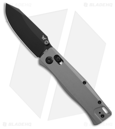 Flytanium BEEF Crossbar Lock Knife Gray Stealth G-10 (3.5" Black PVD)