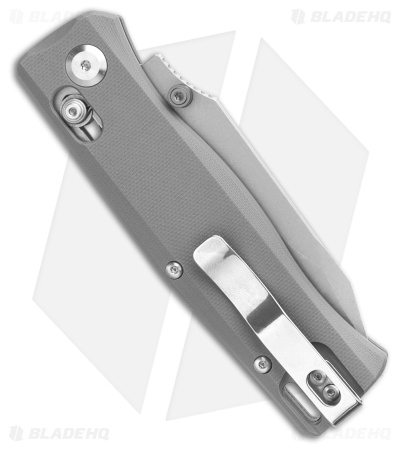 Flytanium BEEF Crossbar Lock Knife Gray Stealth G-10 (3.5" SW)