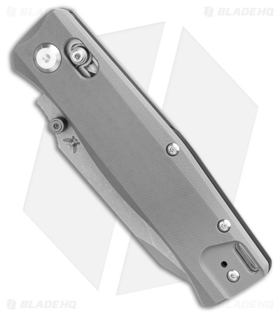 Flytanium BEEF Crossbar Lock Knife Gray Stealth G-10 (3.5" SW)