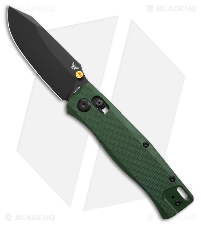Flytanium BEEF Crossbar Lock Knife Dark Moss G-10 (3.5" Black PVD)
