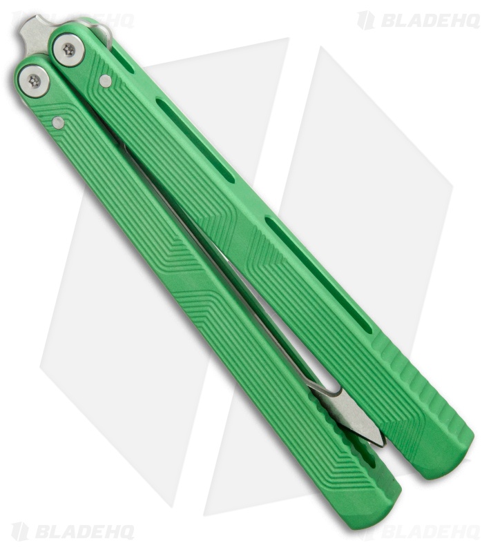 Flytanium Zenith Trainer 2.0 Radioactive Green Aluminum (4.5" Stonewash)