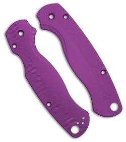 Flytanium Custom Loop Scales for Spyderco Paramilitary 2 - Nebula Purple
