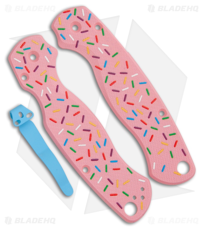 Flytanium Dessert Warrior Spyderco Paramilitary 2 Replacement Scales