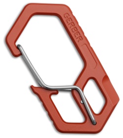 Blade HQ Gerber Keychain Carabiner Burnt Orange (3-in-1) 1075357 - $12.95 at Blade HQ