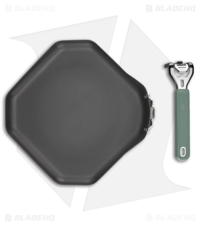 Gerber ComplEAT Griddle Pan Black/ Green (Carbon Steel)