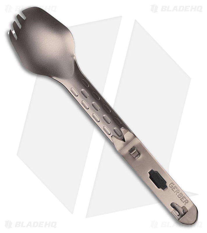 Gerber ComplEAT MultiFork Multi-Tool Camping Utensil - (Silver) G31003993