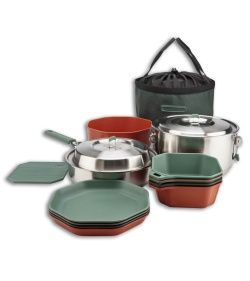Gerber ComplEAT Outdoor 16PC Cook Set  (Green, Orange, Brown) G1069024