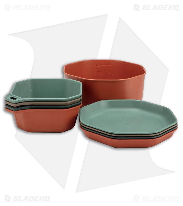 Gerber ComplEAT Outdoor 16PC Cook Set  (Green, Orange, Brown) G1069024