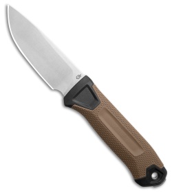 Gerber StrongArm Camp MagnaCut Fixed Blade Knife Coyote Brown GFN (4.1&quot; SW) | 220111