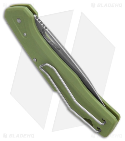Gerber LST Lockback Knife Lichen Green GFN (2.5" Stonewash)