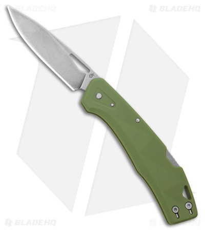 Gerber LST Lockback Knife Lichen Green GFN (2.5" Stonewash)