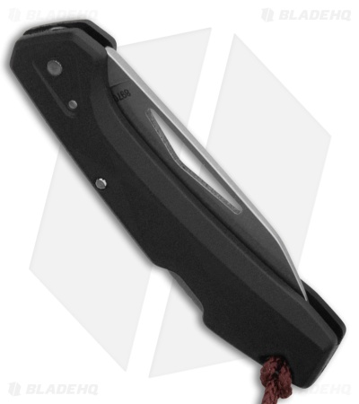 Gerber LST Mini Lockback Knife Black GFN (1.9" Stonewash)