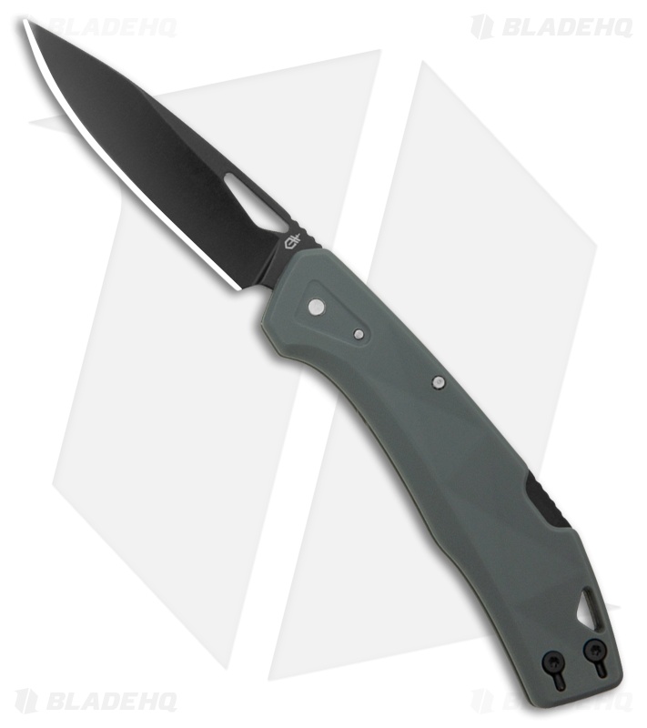 Gerber LST Lockback Knife Gray GFN (2.5" Black)