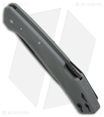 Gerber LST Lockback Knife Gray GFN (2.5" Black)
