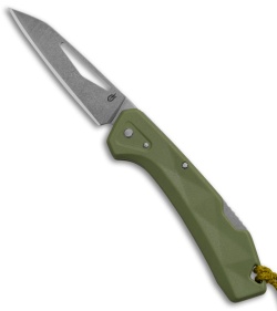 Gerber LST Mini Lockback Knife Lichen Green GFN (1.9" Stonewash)