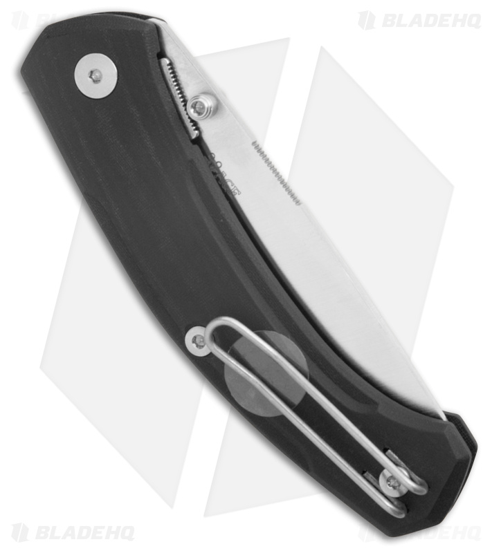 GiantMouse ACE Iona V2 Black Micarta Satin MagnaCut Blade HQ