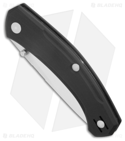 GiantMouse Vox/Anso ACE Iona V2 Black Linen Micarta (3" Satin MagnaCut)