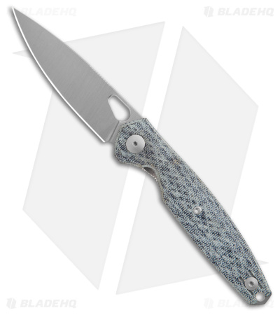 GiantMouse Vox/Anso ACE REO Blue Denim Micarta - Blade HQ