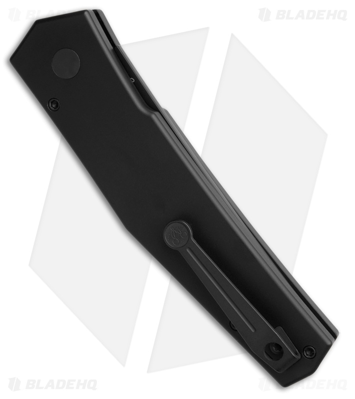 GiantMouse ACE Elmer Blackout Automatic Knife Black Aluminum (3.2" Black PVD)