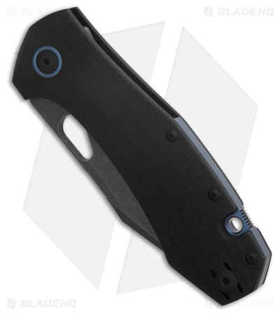 GiantMouse ACE Grand Blackout Black Canvas Micarta