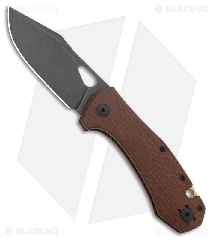 GiantMouse Vox/Anso ACE Atelier Burlap Micarta PVD ELMAX