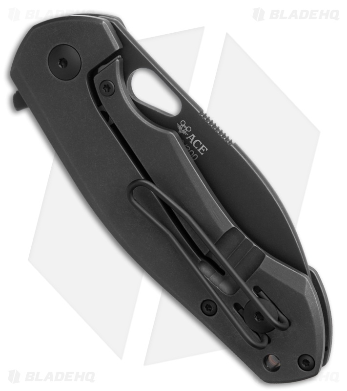 GiantMouse ACE Biblio | Black Titanium | Black SW