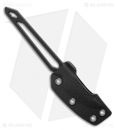 Glidr TBC Scalpel Neck Knife With Kydex Sheath (1.5" Black)