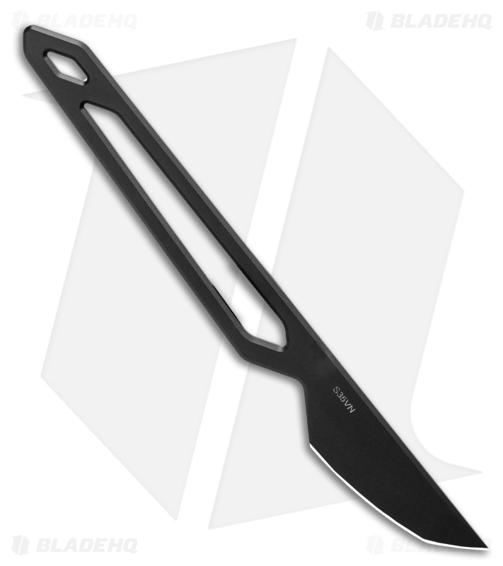 Glidr TBC Scalpel Neck Knife With Kydex Sheath (1.5" Black)