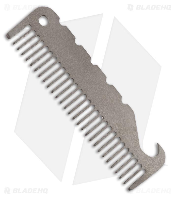 John Gray Small Titanium Comb & Bottle Opener