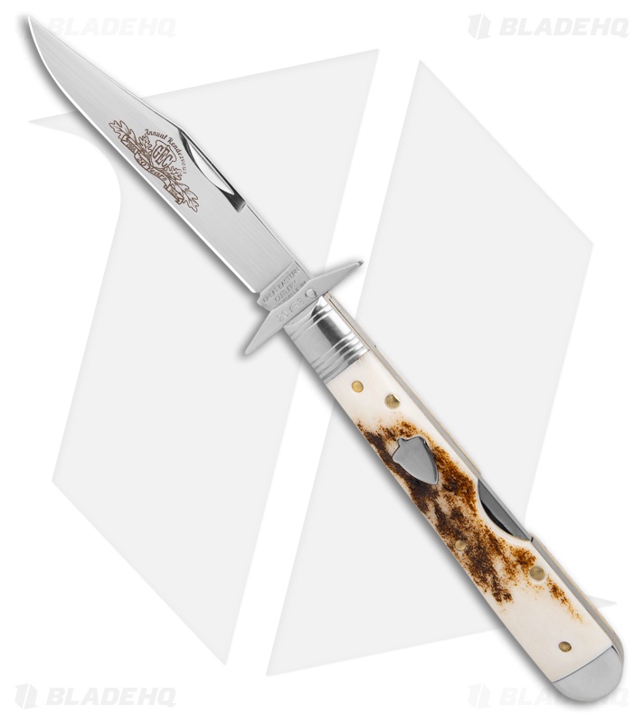 GEC Babylon Swing Guard Pocket Knife Babylon Hill American Elk