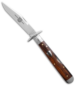 GEC Babylon Swing Guard Pocket Knife Desert Ironwood (3.62" Satin)