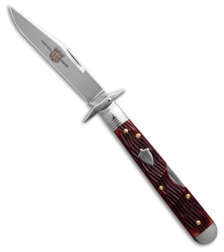GEC Babylon Swing Guard Pocket Knife Kraisin Jigged Bone (3.62" Satin)