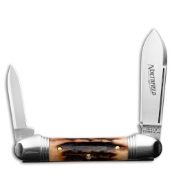 GEC Northfield UN-X-LD Cutlery Little Indian Girl Brown Sambar Stag (2.5" Satin)