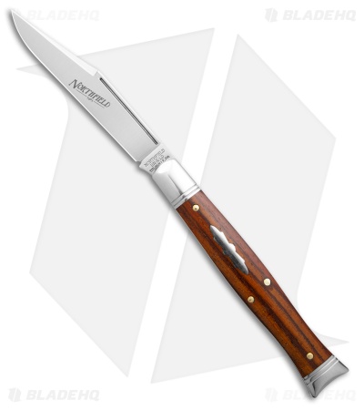 GEC Northfield UN-X-LD Fish Tail Pocket Knife Cocobolo Wood (3.75" Satin)