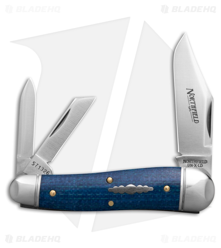 GEC Northfield UN-X-LD Geppetto Whittler Easter Egg Blue Micarta