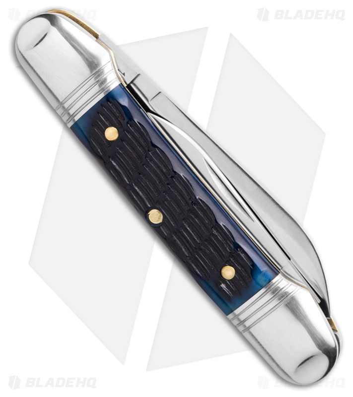 GEC Northfield UN-X-LD Little Indian Girl Blue Wave Jigged Bone (2.5" Satin)