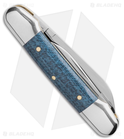GEC Tidioute Cutlery Little Indian Girl Denim Blue Micarta (2.5" Satin)