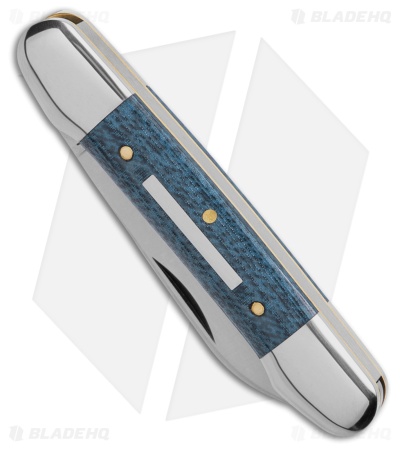 GEC Tidioute Cutlery Little Indian Girl Denim Blue Micarta (2.5" Satin)