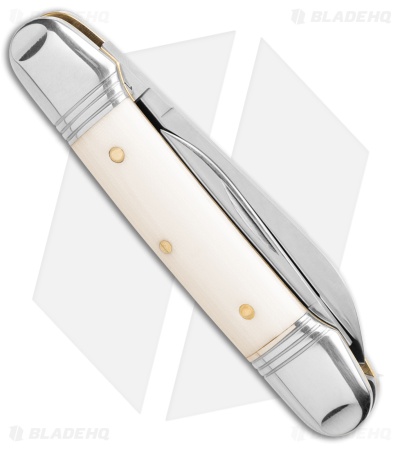 GEC Tidioute Cutlery Little Indian Girl Ivory Linen Micarta (2.5" Satin)
