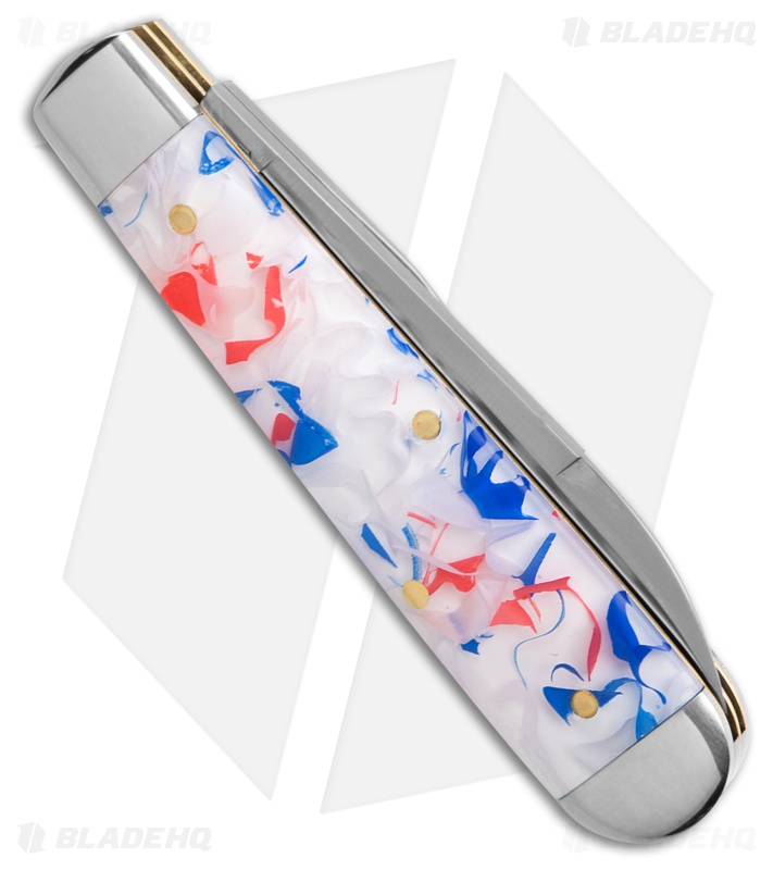 GEC Tidioute Cutlery Pocket Knife American Confetti Acrylic (2.75" Satin)
