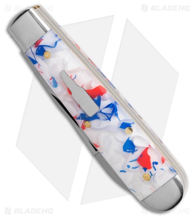 GEC Tidioute Cutlery Pocket Knife American Confetti Acrylic (2.75" Satin)