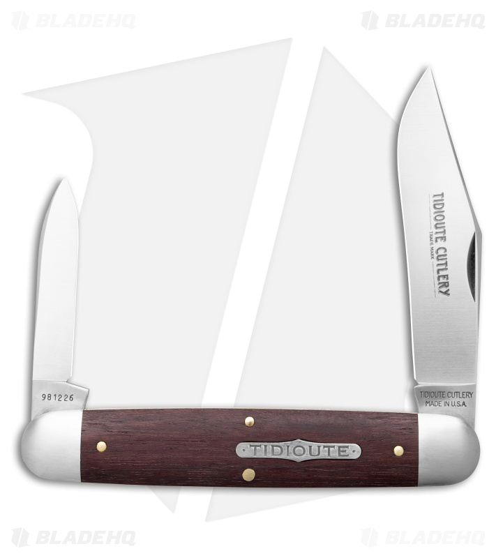 GEC Tidioute Cutlery Purple Heart Wood Pocket Knife